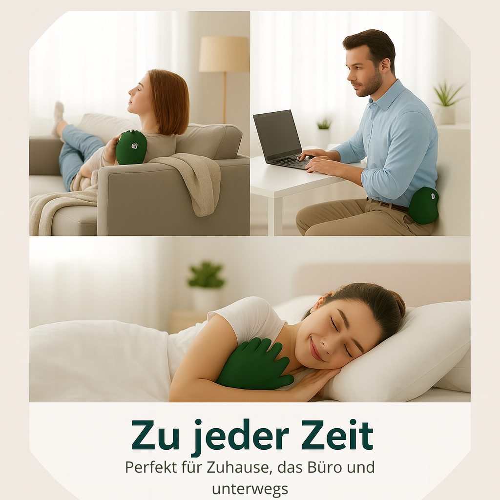 CalmaTouch™- Intelligentes Shiatsu-Massagegerät mit ergonomischen Fingern